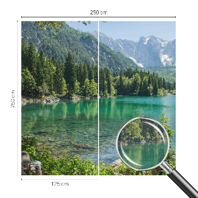 Samolepicí fototapeta na zeď Zelené jezero