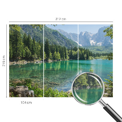 Samolepicí fototapeta na zeď Zelené jezero