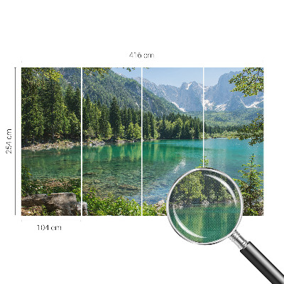 Samolepicí fototapeta na zeď Zelené jezero