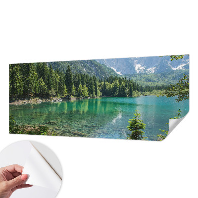 Samolepicí fototapeta na zeď Zelené jezero