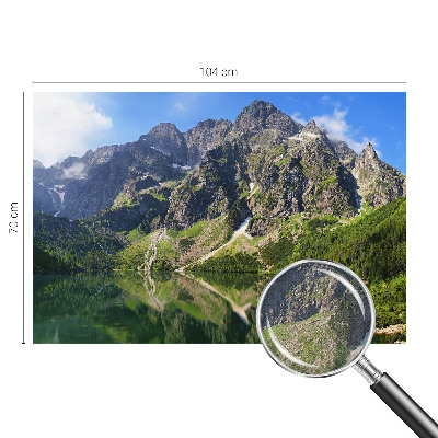 Fototapeta pro holku Malebné hory