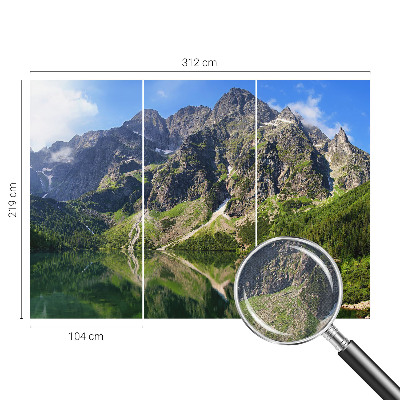 Fototapeta pro holku Malebné hory