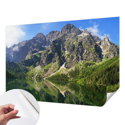Fototapeta pro holku Malebné hory