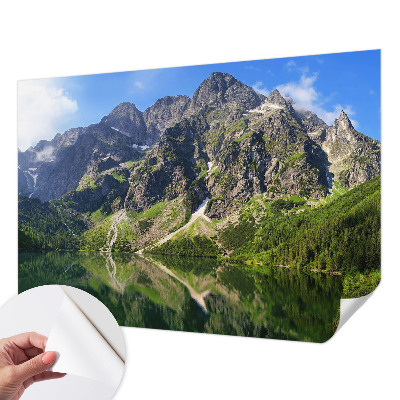 Fototapeta pro holku Malebné hory