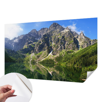 Fototapeta pro holku Malebné hory