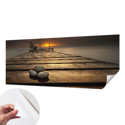 Samolepící tapeta Západ slunce