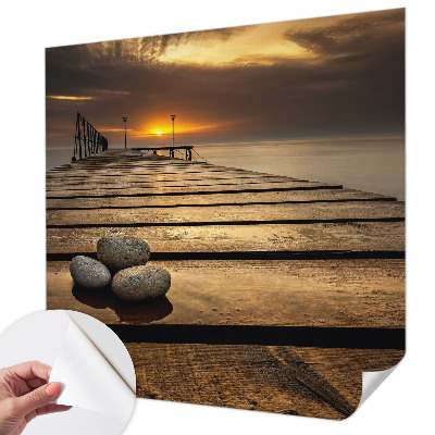 Samolepící tapeta Západ slunce