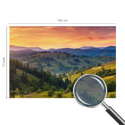 Samolepicí fototapeta do obýváků Horská krajina