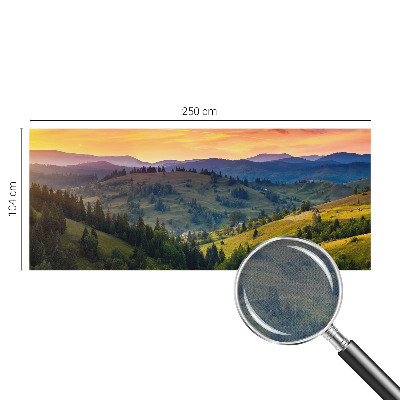 Samolepicí fototapeta do obýváků Horská krajina