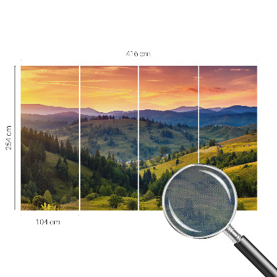 Samolepicí fototapeta do obýváků Horská krajina