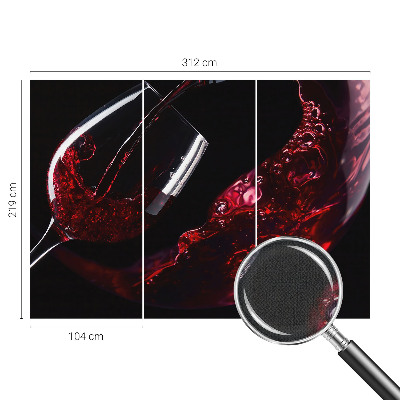 Fototapeta do dětského pokoje Červené víno