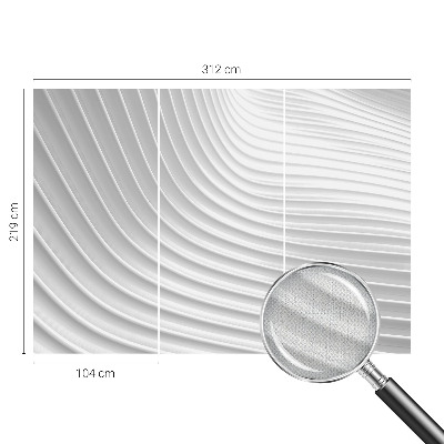 Samolepící fototapeta 3d Elegantní vlny