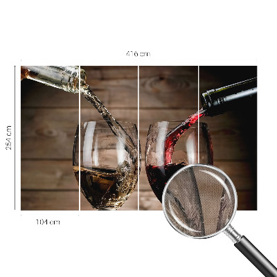 Fototapeta pro holku Sklenice vína