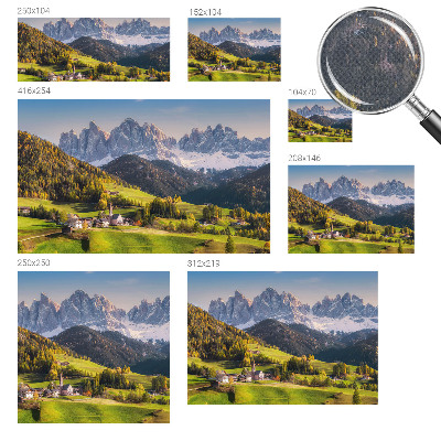 Samolepicí fototapeta Horská krajina