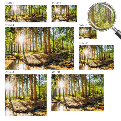 Samolepící tapeta Lesní idyla