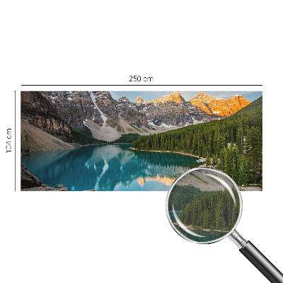 Samolepicí fototapeta na zeď Odraz v horách