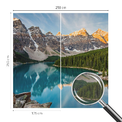 Samolepicí fototapeta na zeď Odraz v horách