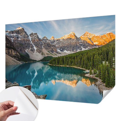 Samolepicí fototapeta na zeď Odraz v horách