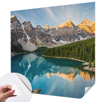 Samolepicí fototapeta na zeď Odraz v horách