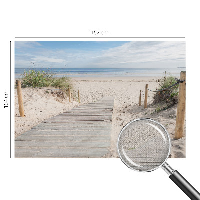 Samolepicí fototapeta do obýváků Dřevěný chodník