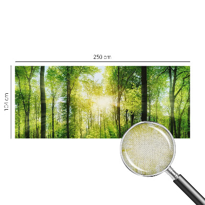 Samolepicí fototapeta do ložnice Lesní harmonie