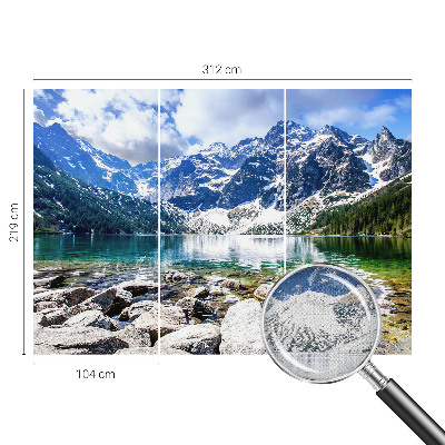 Samolepicí fototapeta do dětského pokoje Horská krajina