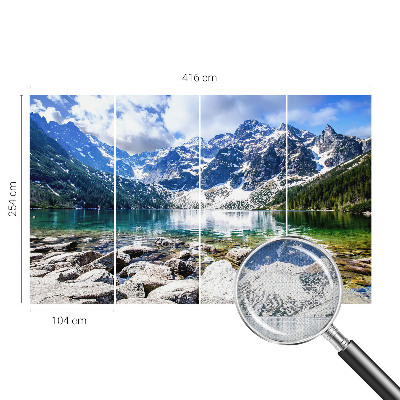 Samolepicí fototapeta do dětského pokoje Horská krajina