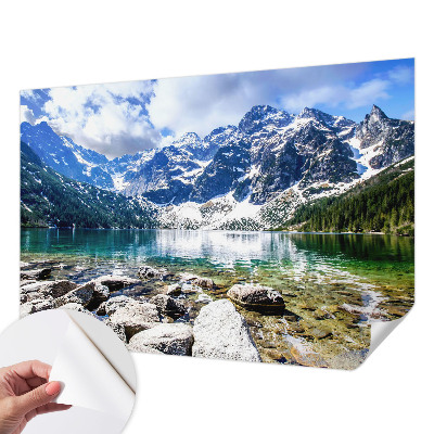 Samolepicí fototapeta do dětského pokoje Horská krajina