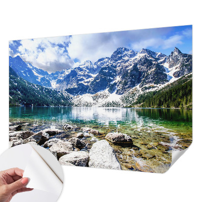 Samolepicí fototapeta do dětského pokoje Horská krajina