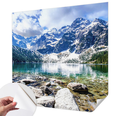 Samolepicí fototapeta do dětského pokoje Horská krajina