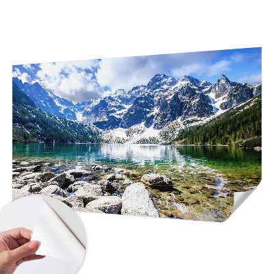 Samolepicí fototapeta do dětského pokoje Horská krajina