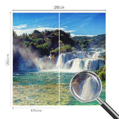 Dětská fototapeta Vodopádová krajina