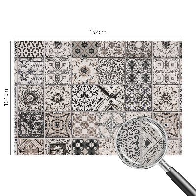 Samolepicí dekorativní fototapeta Vzory dlaždic