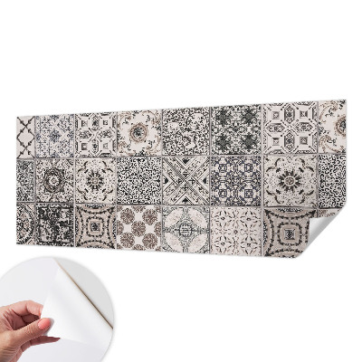 Samolepicí dekorativní fototapeta Vzory dlaždic