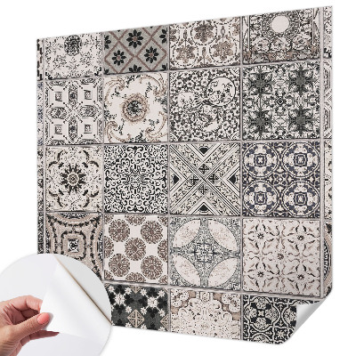 Samolepicí dekorativní fototapeta Vzory dlaždic