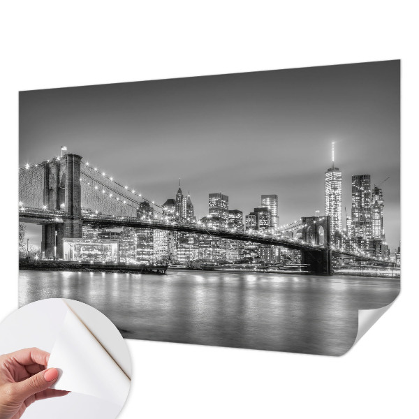 Samolepící fototapeta 3d Most metropole