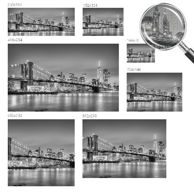 Samolepící fototapeta 3d Most metropole