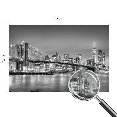 Samolepící fototapeta 3d Most metropole