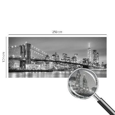 Samolepící fototapeta 3d Most metropole