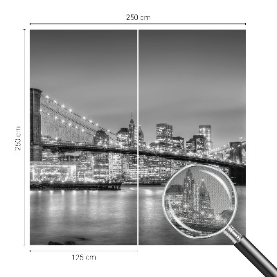 Samolepící fototapeta 3d Most metropole