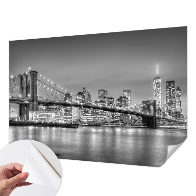 Samolepící fototapeta 3d Most metropole