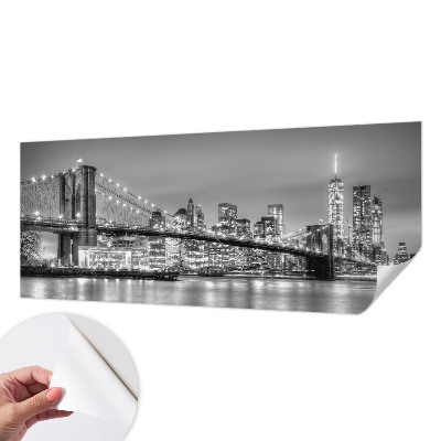 Samolepící fototapeta 3d Most metropole