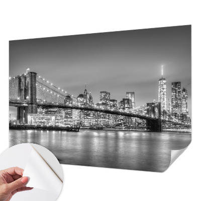 Samolepící fototapeta 3d Most metropole