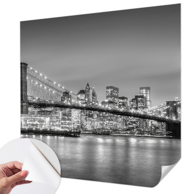 Samolepící fototapeta 3d Most metropole