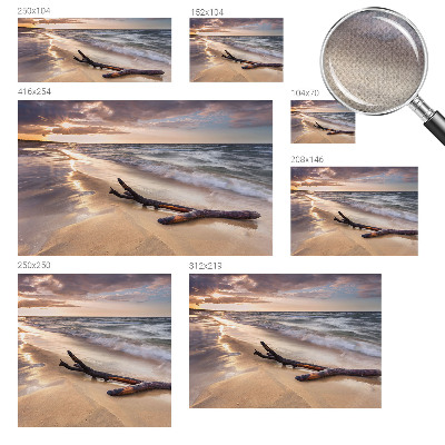 Samolepicí fototapeta do obýváků Západní pláž