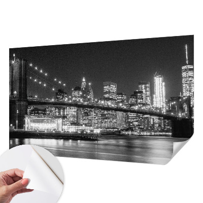 Samolepicí fototapeta na zeď Noční panorama