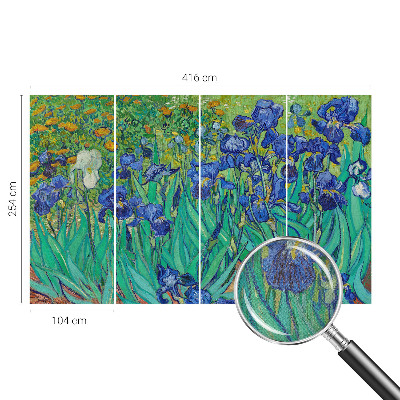 Fototapeta do dětského pokoje Zahradní květiny