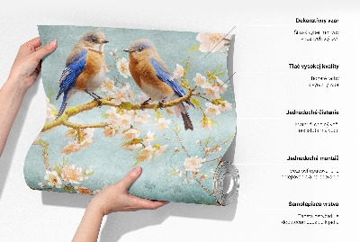 Moderní samolepicí fototapeta Banánové listy