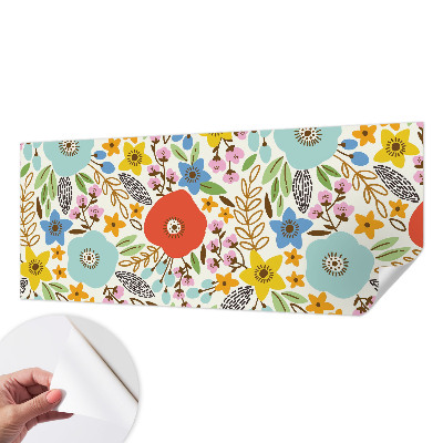 Samolepící fototapeta 3d Květinový vzor