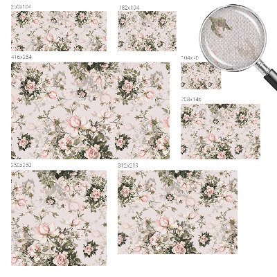 Samolepící tapeta Květinový vzor